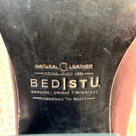 Bed|Stu Onset Bootie Womens Size 8.5 Burgundy - Picture 9 of 12